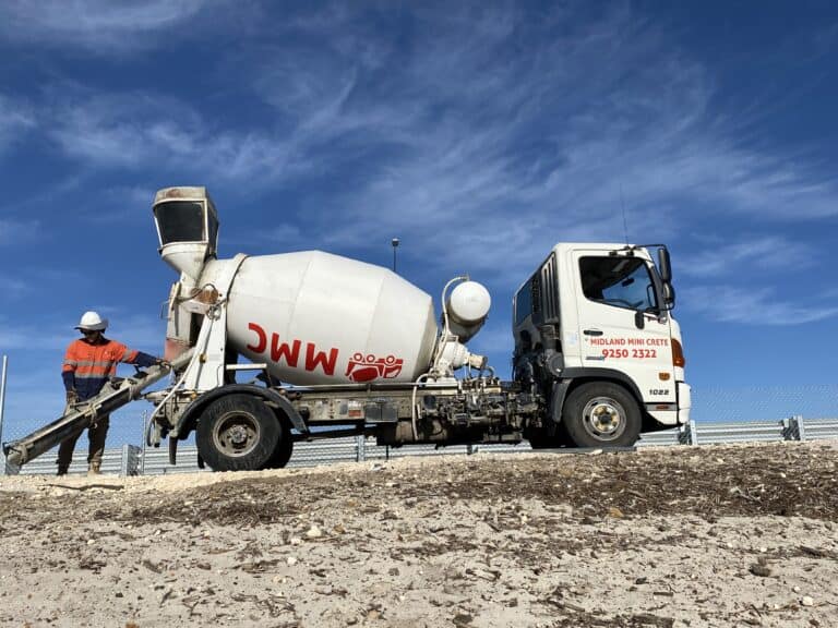 Concrete Trucks in Perth, Australia Midland Mini Crete